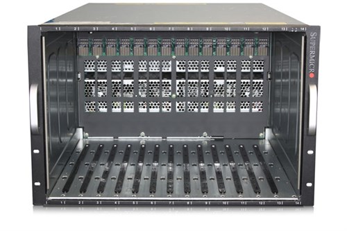 1531968775 Сервер Supermicro Sblade 14BLADE Enclosure-4x 1620W HS Power 2x GBSWCH [SBE-714E-R48] - фото 179585