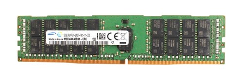 M393A4K40BB1-CRC Оперативная память Samsung 32GB 2Rx4 PC4-19200T DDR4-2400MHz [M393A4K40BB1-CRC] - фото 189805