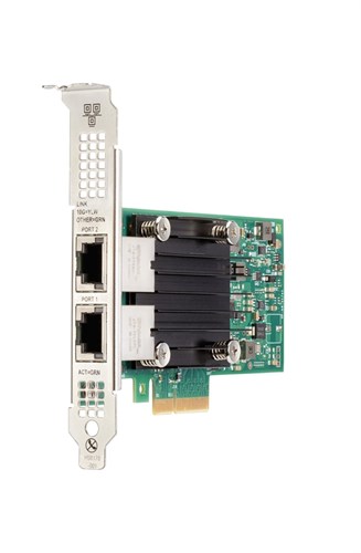 817738-B21 Сетевой адаптер HPE Ethernet Adapter, 562T, 2x10Gb, PCIe(3.0), Intel, for Gen10 servers 817738-B21 - фото 191033