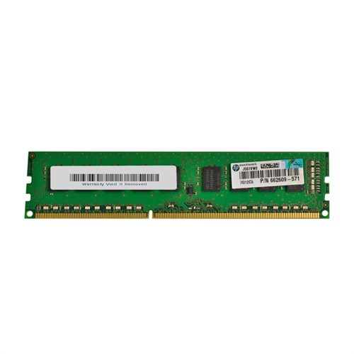 662609-571 Оперативная память HP 4GB PC3-12800 DDR3-1600MHz ECC Unbuffered - фото 191710