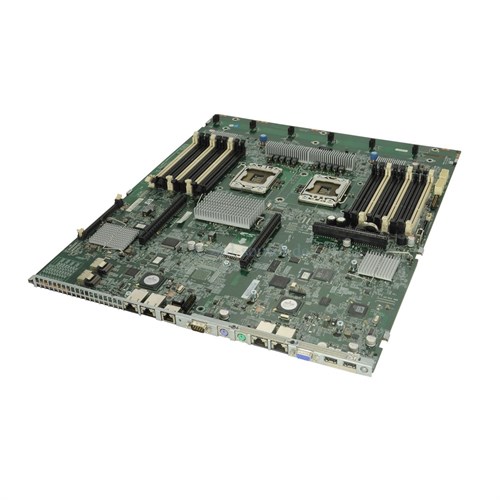 496069-001 Материнская плата HP i5520 Dual Socket 1366 12DDR3 8SAS/SATA 2xSFF-8087 2PCI-E16x 2.0/Riser SVGA 4xGbLAN E-ATX 6400Mhz 2U For DL380G6 496069-001 - фото 192259