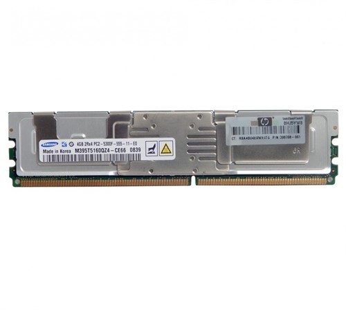 398708-061 Оперативная память HP 4GB DDR2-667MHz ECC Fully Buffered CL5 - фото 193044