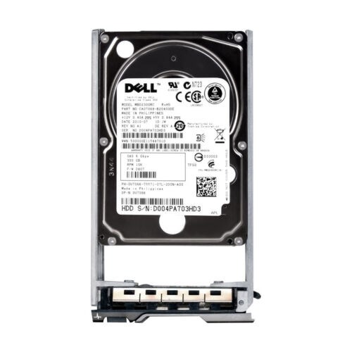 0U706K Жесткий диск Dell 300GB 10K 2.5 SAS 6G 0U706K - фото 195356