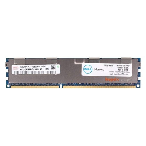 A2862068 Оперативная память DELL 8GB 2Rx4 PC3-10600R DDR3-1333MHz [A2862068] A2862068 - фото 195995