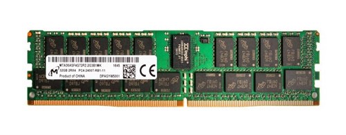 MTA36ASF4G72PZ-2G3B1 Оперативная память Micron 32GB 2Rx4 PC4-19200T DDR4-2400MHz [MTA36ASF4G72PZ-2G3B1] - фото 196124