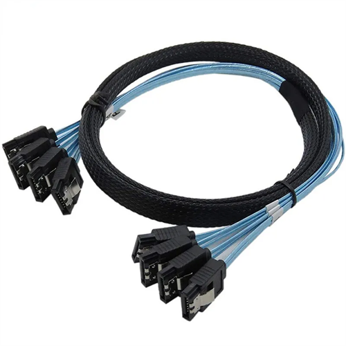 470-AATR Кабель Dell 12Gb HD-Mini to HD-Mini SAS Cable, 6M, Customer Kit [470-AATR] - фото 206584
