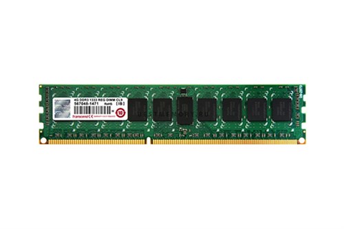 TS1GKR72V3N Оперативная память Transcend 8GB 1333MHz DDR3 ECC Reg QR x8 CL9 DIMM (TS1GKR72V3N) TS1GKR72V3N - фото 238030