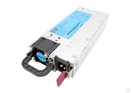 503297-B21 Блок питания HP 460-Watts Common Slot Platinum 12V Hot-Plug AC Power Supply for ProLiant BL280c/BL460c/BL280c/ML330 G6 Server 503297-B21 - фото 240526