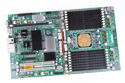 WN213 Материнская Плата Dell Broadcom HT-2100 Quad S-F 12DualDDRII-667 9PCI-E8x 2xGbLAN E-ATX 2000Mhz For PowerEdge 6950 WN213 - фото 241976