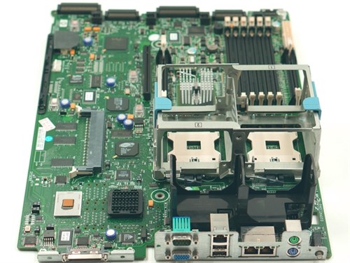 411028-001 Материнская Плата Hewlett-Packard iE7520 Dual Socket 604 6DDRII UW320SCSI U100 PCI-E8x 2SCSI Video E-ATX 800Mhz For DL380G4p 411028-001 - фото 242008