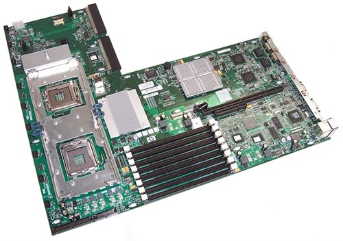 435949-001 Материнская Плата Hewlett-Packard i5000P Dual Socket 771 8FBD 2PCI-E8x SVGA 2GbLAN E-ATX 1333Mhz For DL360G5 435949-001 - фото 242056