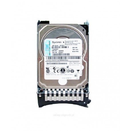 42D0637 Жесткий диск IBM Lenovo 300GB 10000RPM SAS 6Gbps SFF Hot-swap Slim 2.5" 42D0637 - фото 251507