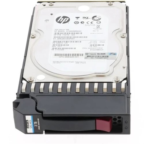 656102-001 Жесткий диск HP MSA2 3TB 7.2K 3.5'' DP MDL SAS 6Gb/s - фото 252578