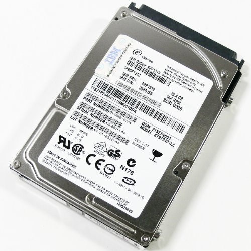 26K5836 Жесткий диск IBM Lenovo 73.4GB 10000RPM Ultra-320 SCSI Non-hot-Swap 2.5" 26K5836 - фото 257790