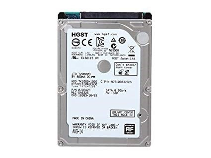 0J22423 Жесткий диск Hitachi 2.5 1Tb SATA 7K1000 HTS721010A9E630 0J22423 - фото 262651