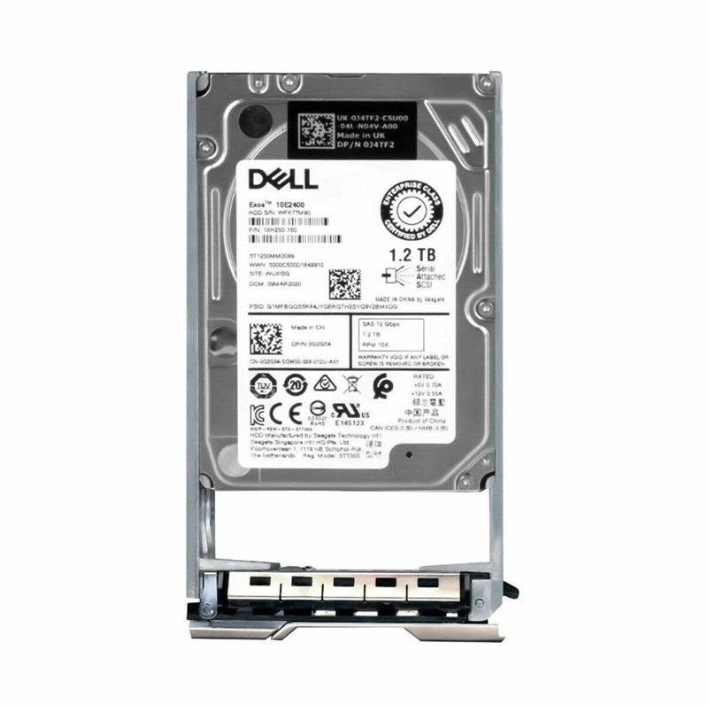 0F5HFM Жесткий диск Dell G14 1.2-TB 12G 10K 2.5 SAS w/DXD9H - фото 262887