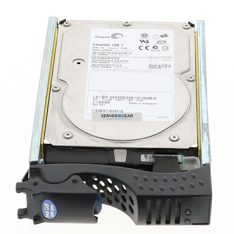 005048255 Жесткий диск EMC 146gb 10k 3.5in 2Gb FC HDD for CX 5048255 - фото 304633