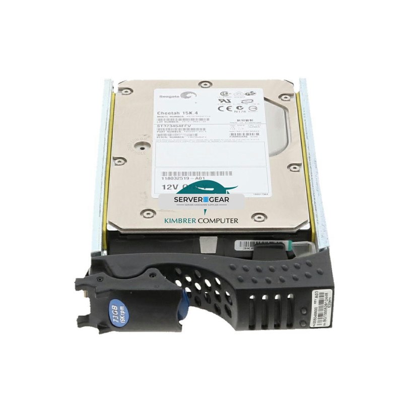5048843 Жесткий диск EMC 73gb 15k 3.5in 4Gb FC HDD for CX - фото 304789