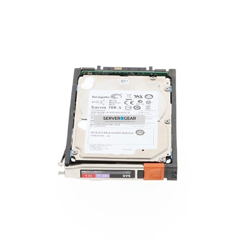 005048946 Жесткий диск EMC 300GB 10K 2.5in 6Gb SAS HDD for VNX 5048946 - фото 304797