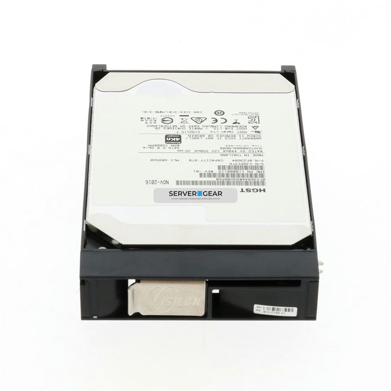 403-0166-01 Жесткий диск EMC 8TB 7.2K 3.5 SATA NL410 HUH728080ALN600 ISILON 403-0166-01 - фото 305153