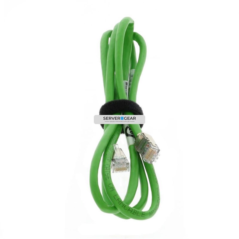 038-004-064 Кабель EMC ETHERNET CROSSOVER CABLE 64 INCHES, GREEN - фото 305472