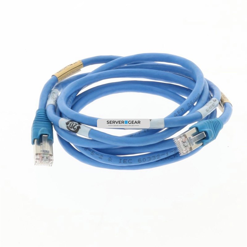 038-004-138 Кабель CAT 6 LAN CABLE, BLUE 84 INCHES 038-004-138 - фото 305478