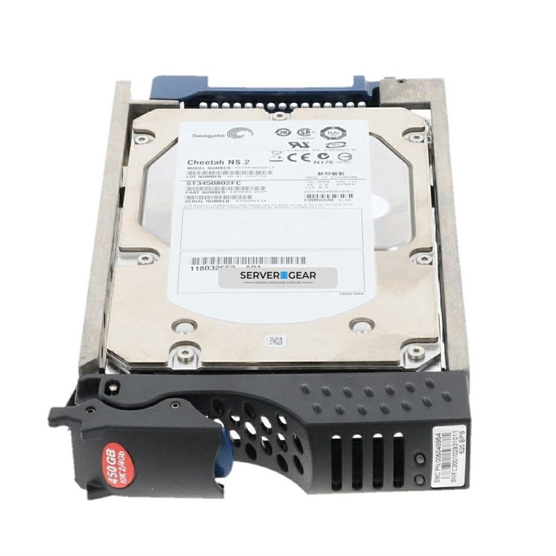 005048954 Жесткий диск EMC 450gb 10k 3.5in 4Gb FC HDD for CX 5048954 - фото 305665