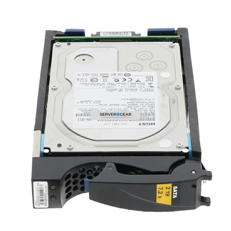 005049283 Жесткий диск EMC 2TB 7.2K 3.5in 3G SATA HDD for DD 5049283 - фото 306643