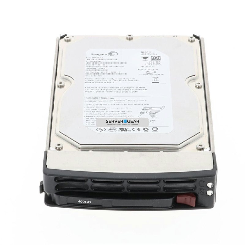 9BF145-501 Жесткий диск EMC Seagate 400gb 3.5in Sata for DataDomain 9BF145-501 - фото 306883