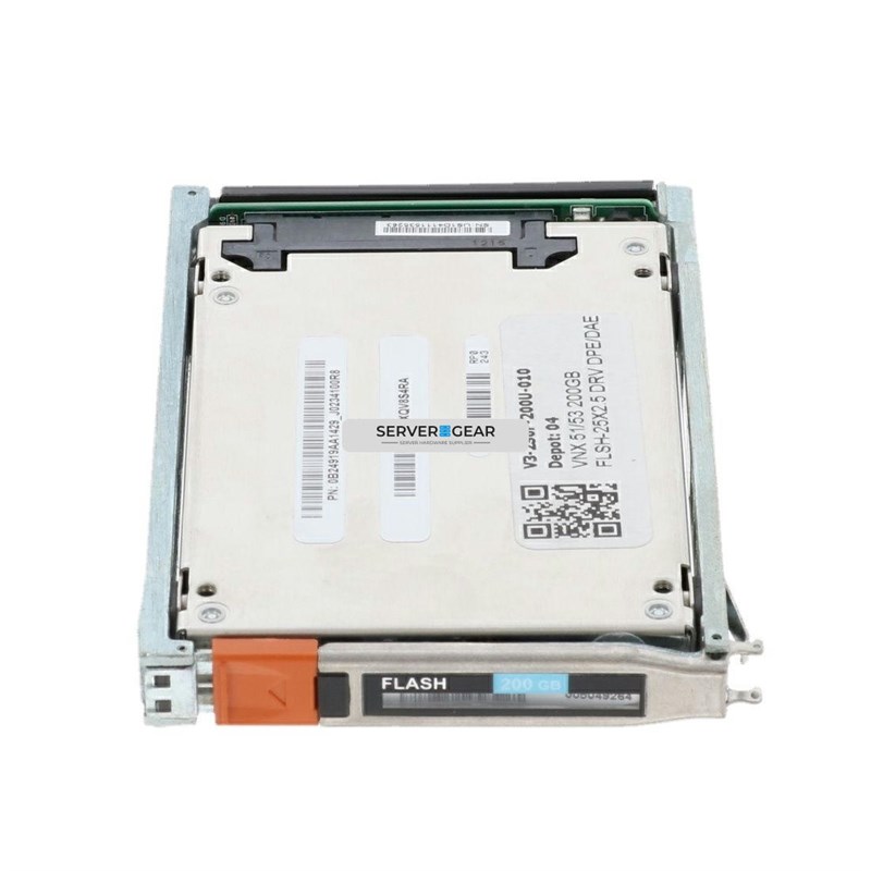 005049264 Жесткий диск EMC 200GB 2.5in SAS SSD for VNX 5049264 - фото 307034