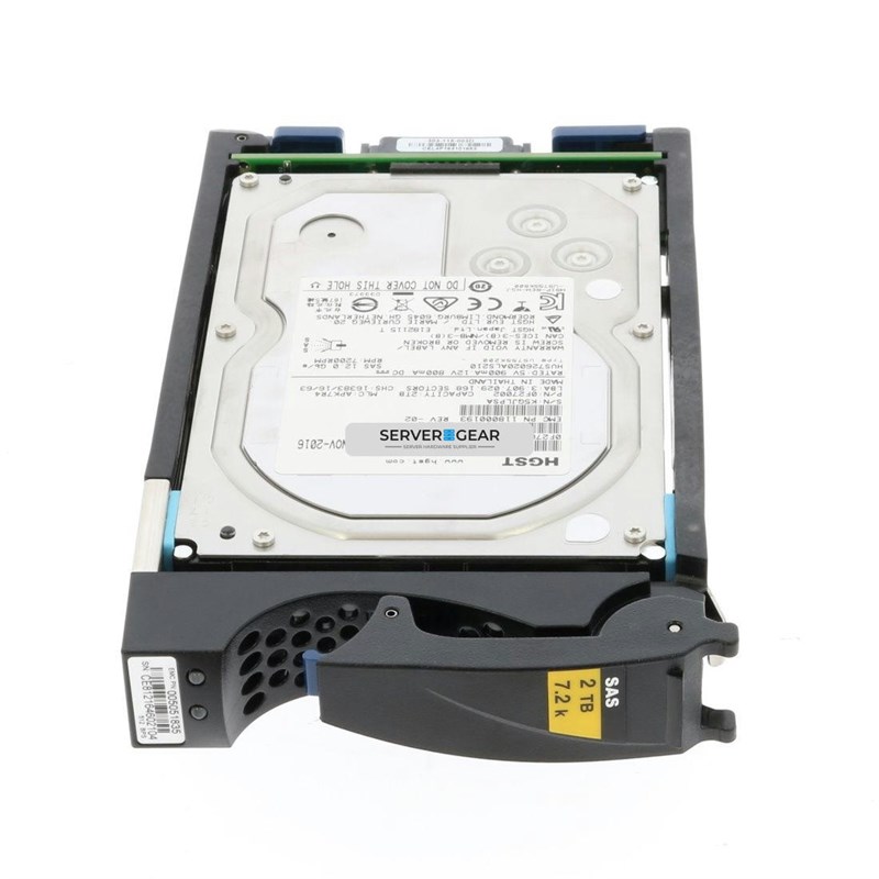 005049570 Жесткий диск EMC 2TB 7.2K 3.5in SAS 6G 512 15T DataDomain 5049570 - фото 307389