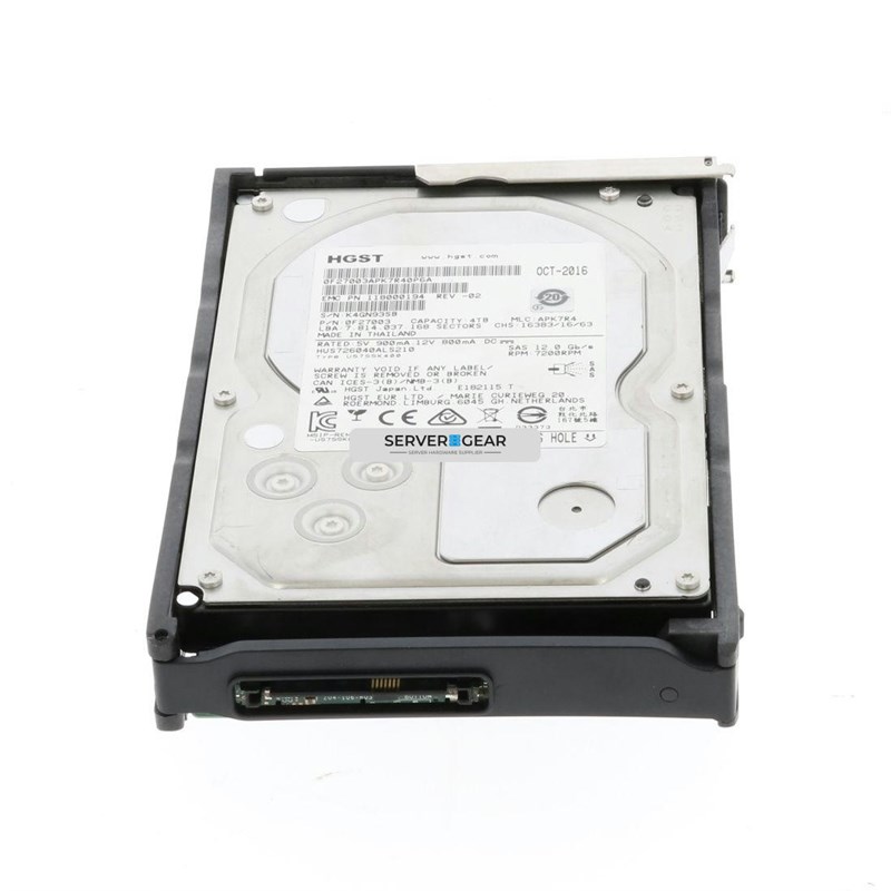 005051358 Жесткий диск EMC 4TB 7.2K 3.5in SAS 6G For DataDomain DS60 5051358 - фото 307771