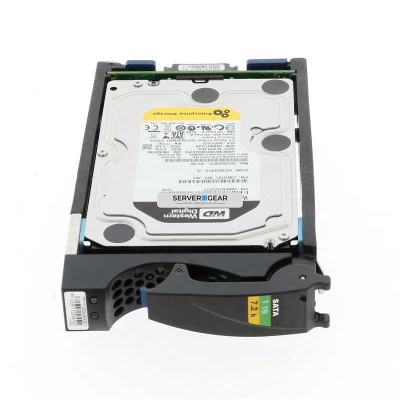 005049481 Жесткий диск EMC 1TB 7.2K 3.5in 6G SATA HDD for DD 5049481 - фото 307863