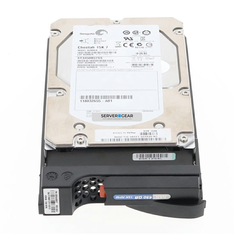 5048965 Жесткий диск EMC 450gb 15k 3,5in 3Gb SAS HDD for AX 5048965 - фото 308213