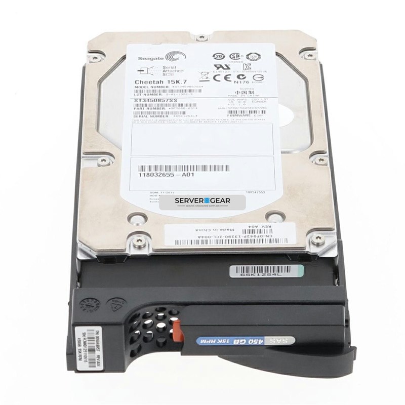 5050913 Жесткий диск EMC 450gb 15k 3,5in 3Gb SAS HDD for AX - фото 308219