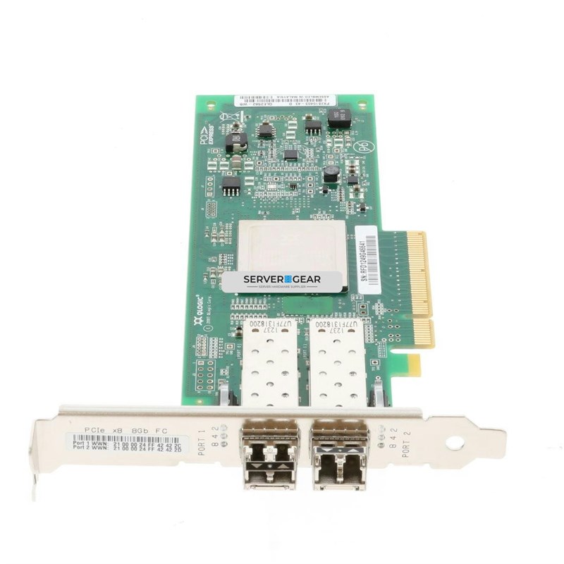 P-X-8GFC-2P-G Запчасти EMC 2PORT 8GB FC HBA LP PCI-E P-X-8GFC-2P-G - фото 308232