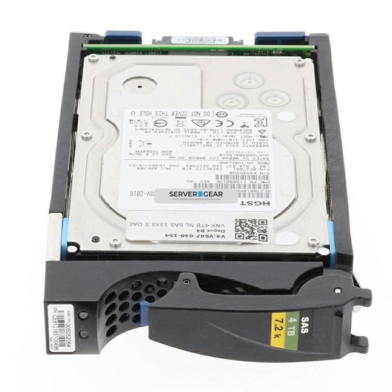 5050748 Жесткий диск EMC 4TB 7.2K 3.5in 6G SAS HDD for VNX - фото 308240