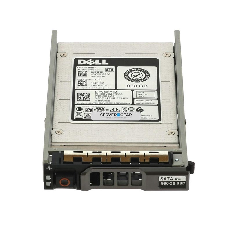 345-BDRK Жесткий диск 960GB SSD 2.5 SATA 6G RI 345-BDRK - фото 309169