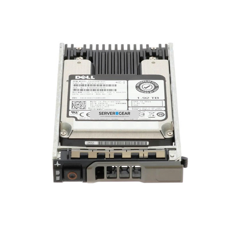400-ANMR Жесткий диск 1.92TB SSD 2.5 SAS 12G MLC 400-ANMR - фото 309265