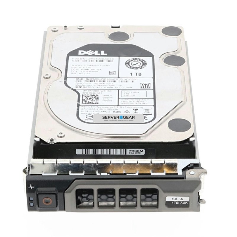 400-ASSK Жесткий диск 1TB 7.2K 3.5 SATA 6G 400-ASSK 400-ASSK - фото 309299