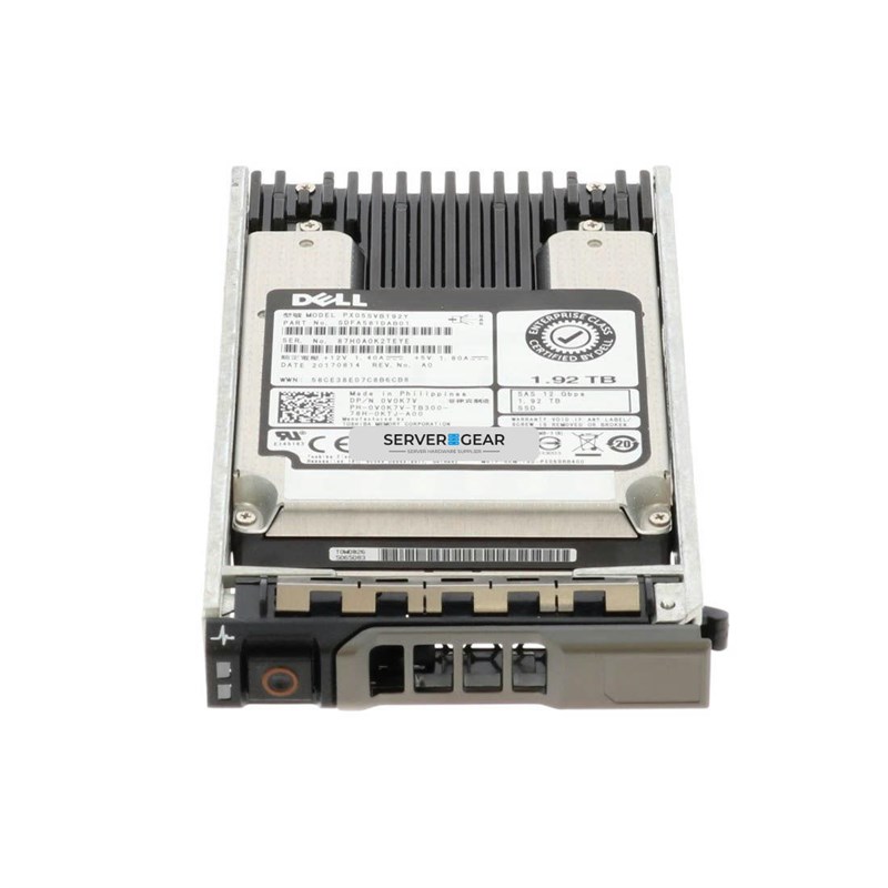 400-ATNG Жесткий диск 1.92TB SSD 2.5 SAS 12G MLC WY8YJ 400-ATNG - фото 309325