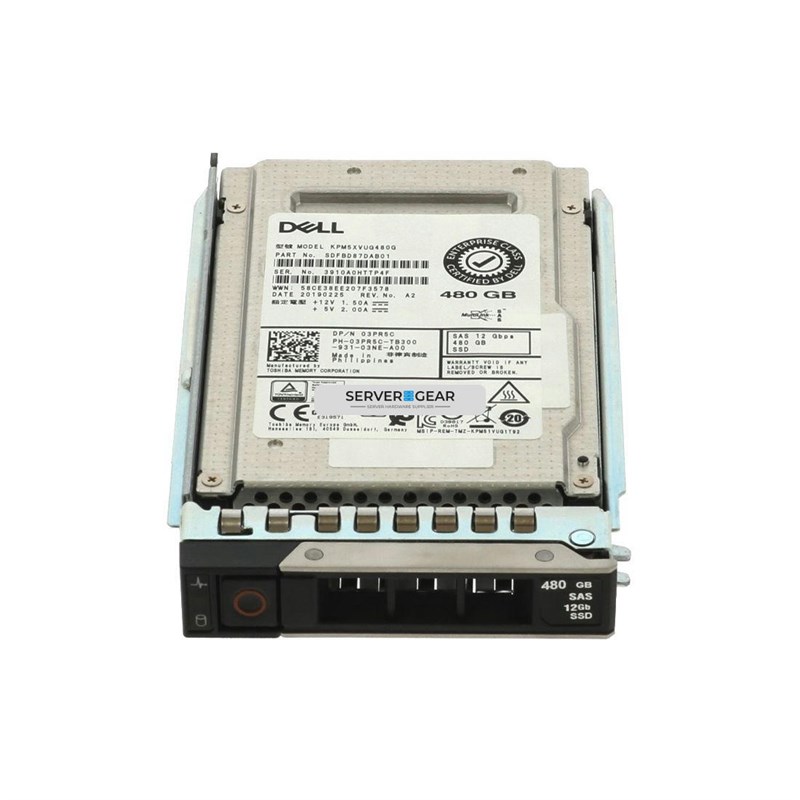 400-BCRD Жесткий диск 480GB SSD 2.5 SAS 12G MIX 400-BCRD 400-BCRD - фото 309417