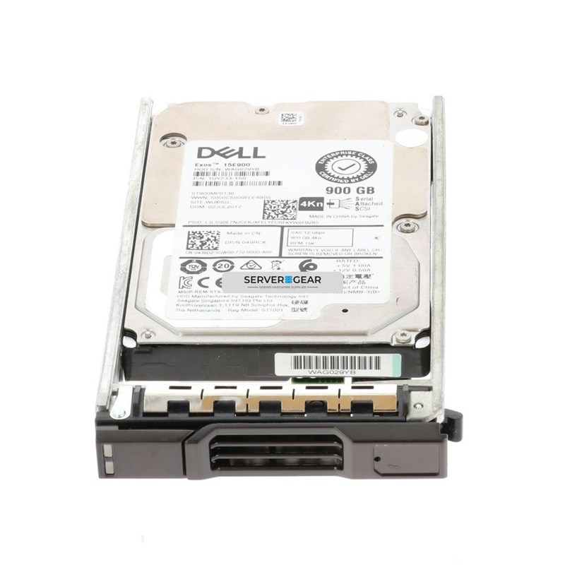 436D2 Жесткий диск 900GB 15K 2.5 SAS 12G 4KN ST900MP0136 Compellent 436D2 - фото 309495