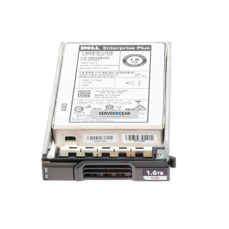 D7KJJ-COMPELLENT Жесткий диск 1.6TB SSD 2.5 SAS 12G WI COMPELLENT D7KJJ D7KJJ-COMPELLENT - фото 309889