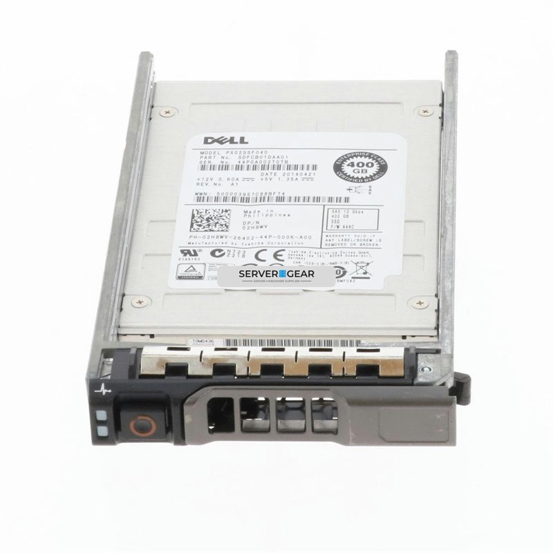 A8293698 Жесткий диск 400GB SSD 2.5 SAS 12G MLC PX02SSF040 A8293698 - фото 310099