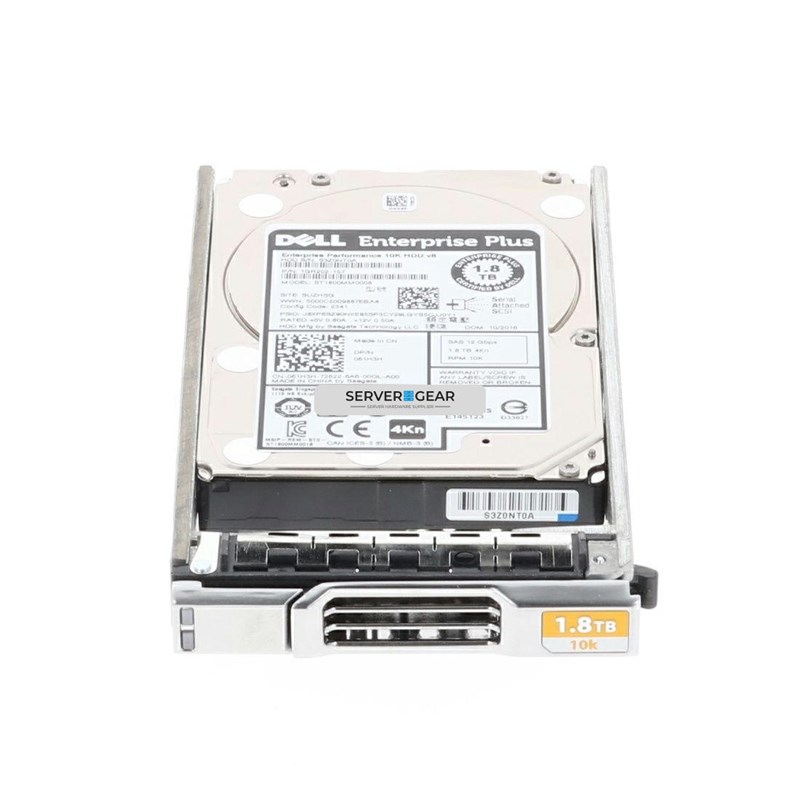 3J6N9 Жесткий диск 1.8TB 10K 2.5 SAS 12G EQL HUC101818CS4204 3J6N9 - фото 310101