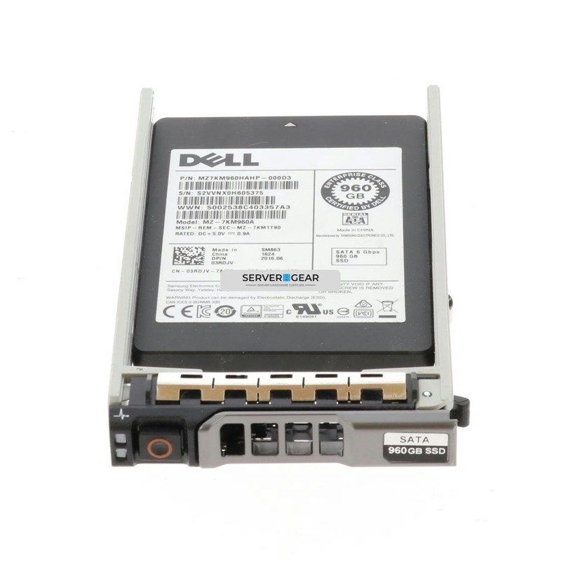 96KT6 Жесткий диск 960GB SSD 2.5 SATA 6G MIX MZ7L3960HBLTAD3 - фото 310285