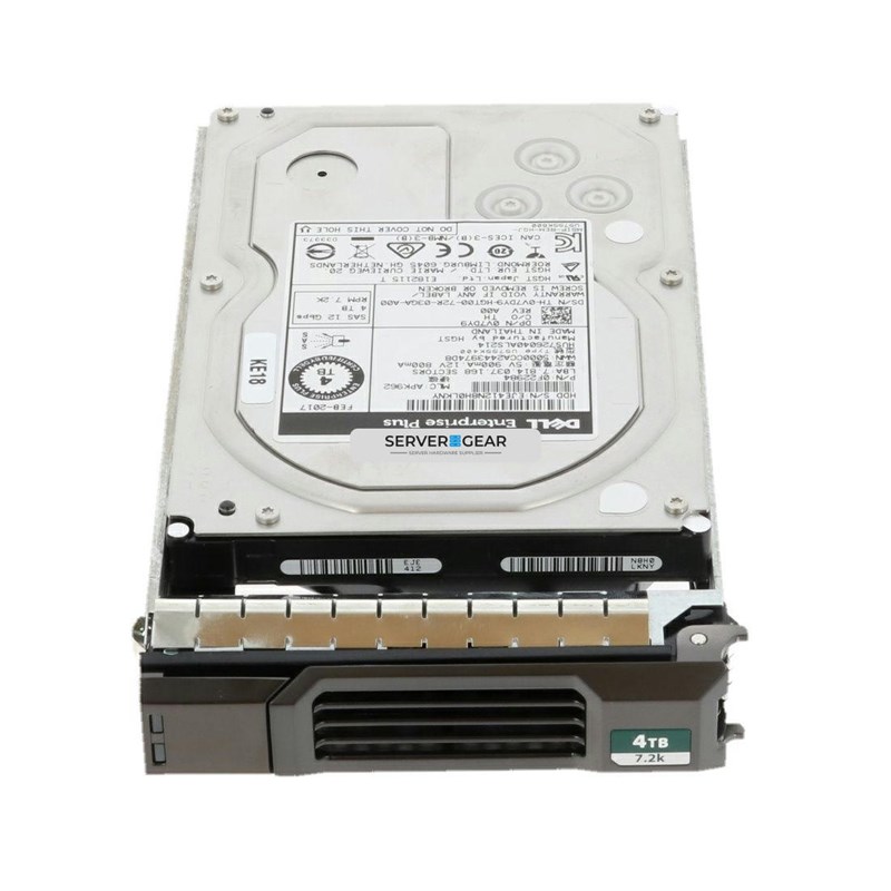 V7DY9-COMPELLENT Жесткий диск 4TB 7.2K 3.5 SAS 12G COMPELLENT HUS726040ALS214 V7DY9-COMPELLENT - фото 310519