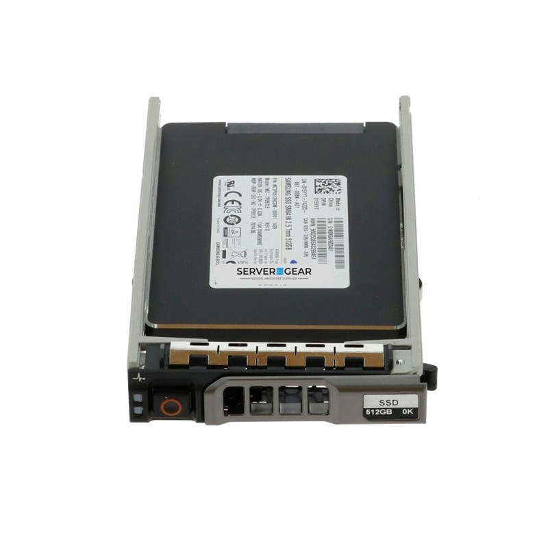 15YYT Жесткий диск 512GB SSD 2.5 SATA 6G SED 15YYT 15YYT - фото 310549