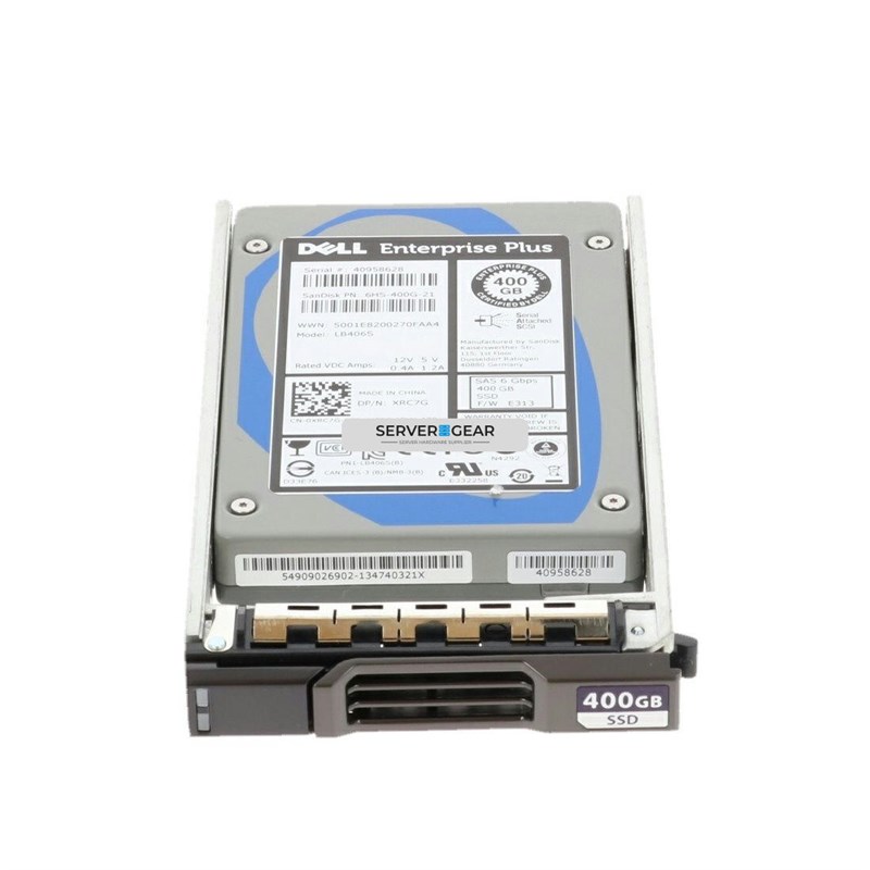 8NW1H-COMPELLENT Жесткий диск 400GB SSD 2.5 SAS 6G COMPELLENT 8NW1H-COMPELLENT - фото 310848